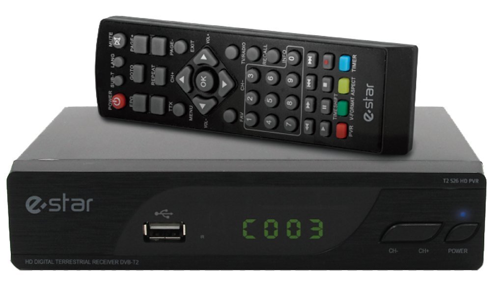 Imtuvas eSTAR DVBT2 526 HD cena un informācija | Virszemes TV uztverēji | 220.lv