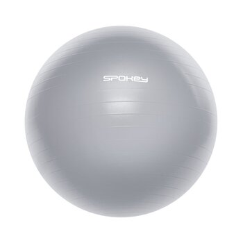 Гимнастический мяч SPOKEY Fitball III, 65 см, серый цена и информация | Гимнастические мячи | 220.lv