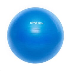 Vingrošanas bumba Spokey Fitball III 65 cm, zila cena un informācija | Vingrošanas bumbas | 220.lv