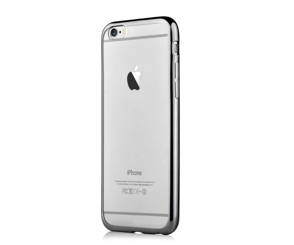 Aizsargvāciņš DEVIA Apple iPhone X Glitter soft case, sudraba цена и информация | Telefonu vāciņi, maciņi | 220.lv