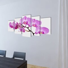 Fotopaveikslas "Orchidėjos" ant drobės 200 x 100 cm cena un informācija | Gleznas | 220.lv