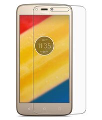 Grūdinto stiklo ekrano apsauga Tempered Glass Premium 9H, skirta Motorola C Plus telefonui, skaidri цена и информация | Защитные пленки для телефонов | 220.lv