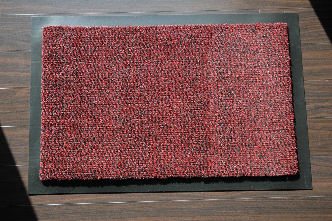 Hanse Home durvju paklājs Faro Red, 90x150 cm cena un informācija | Kājslauķi | 220.lv