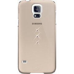 Aizsargvāciņš White Diamonds Trinity ar Swarovsky kristāliem, piemērots Samsung G920 Galaxy S6 telefonam, rozā/zeltains cena un informācija | Telefonu vāciņi, maciņi | 220.lv