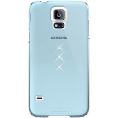 Aizsargvāciņš White Diamonds Trinity ar Swarovsky kristāliem, piemērots Samsung G920 Galaxy S6 telefonam, caurspīdīgs/zils цена и информация | Чехлы для телефонов | 220.lv