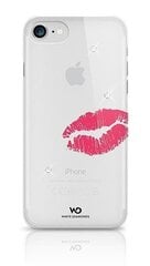 Aizsargvāciņš White Diamonds Lipstick Kiss ar Swarovsky kristāliem, piemērots Apple iPhone 6 Plus telefonam, caurspīdīgs cena un informācija | Telefonu vāciņi, maciņi | 220.lv