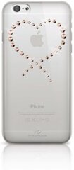 Защитный чехол White Diamonds Eternity Crystal Case,для телефонов Apple iPhone 6/6S, прозрачный, с кристаллами золотого цвета   цена и информация | Чехлы для телефонов | 220.lv