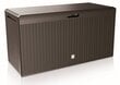 Dārza instrumentu kaste RATTAN PLUS BROWN цена и информация | Komposta kastes un āra konteineri | 220.lv