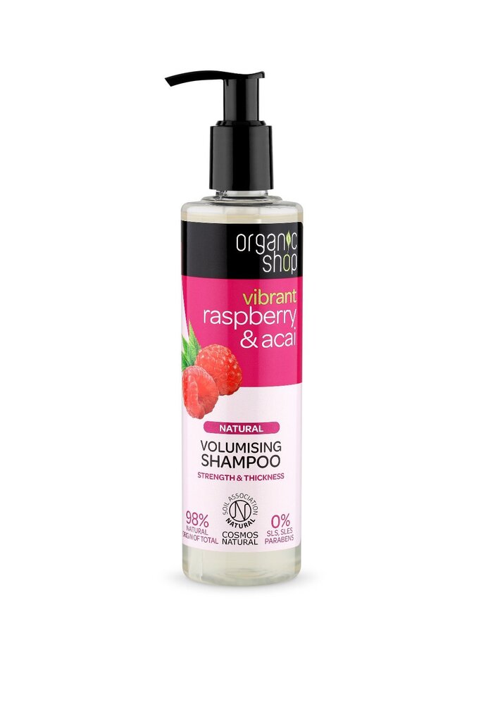 Šampūns matu apjomam Organic Shop Organic, 280 ml цена и информация | Šampūni | 220.lv