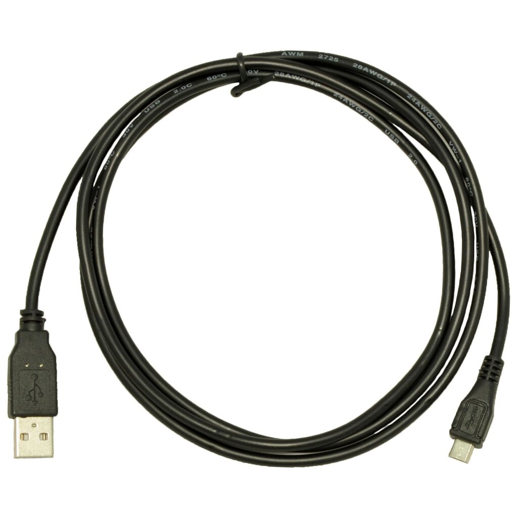 Akyga AK-USB-01, USB-A/Micro USB, 1.8 m цена и информация | Kabeļi un vadi | 220.lv