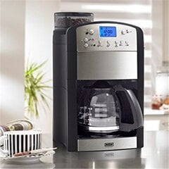 Beem Full Aroma Perfect 020141 kafijas automāts ar iebūvētām dzirnaviņām, melns/nerūsējošais tērauds cena un informācija | Kafijas automāti | 220.lv