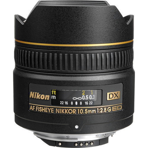 Nikon AF DX 10.5mm f/2.8G Fisheye cena un informācija | Objektīvi | 220.lv