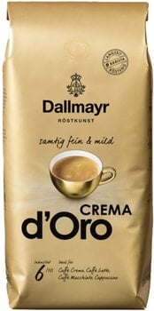 Kafijas pupiņas Dallmayr Crema d`Oro, 1kg cena un informācija | Kafija, kakao | 220.lv