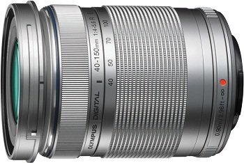 M.Zuiko Digital ED 40-150mm f/4-5.6 R objektīvs, sudrabots cena un informācija | Objektīvi | 220.lv