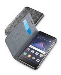 Huawei Ascend P9 Lite 2017 case BOOK ESSEN By Cellular Black cena un informācija | Telefonu vāciņi, maciņi | 220.lv