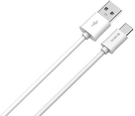 USB kabelis Devia Smart Type-C 1.0m balts cena un informācija | Savienotājkabeļi | 220.lv