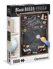Пазл Black Board «Think Outside The Box» Clementoni, 1000 деталей цена и информация | Пазлы | 220.lv