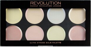 Sejas modelēšanas palete Makeup Revolution Ultra Strobe Balm 12 g cena un informācija | Grima bāzes, tonālie krēmi, pūderi | 220.lv