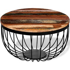 Кофейный столик из переработанной древесины цена и информация | Журнальные столики | 220.lv