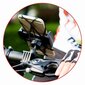 Swissten S-Grip BCCL1 tālruņa turētājs   uzstādāms uz velosipēda 3.5-6 " telefoniem, melns цена и информация | Auto turētāji | 220.lv