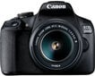 Canon EOS 2000D + 18-55mm III Kit, Black цена и информация | Digitālās fotokameras | 220.lv