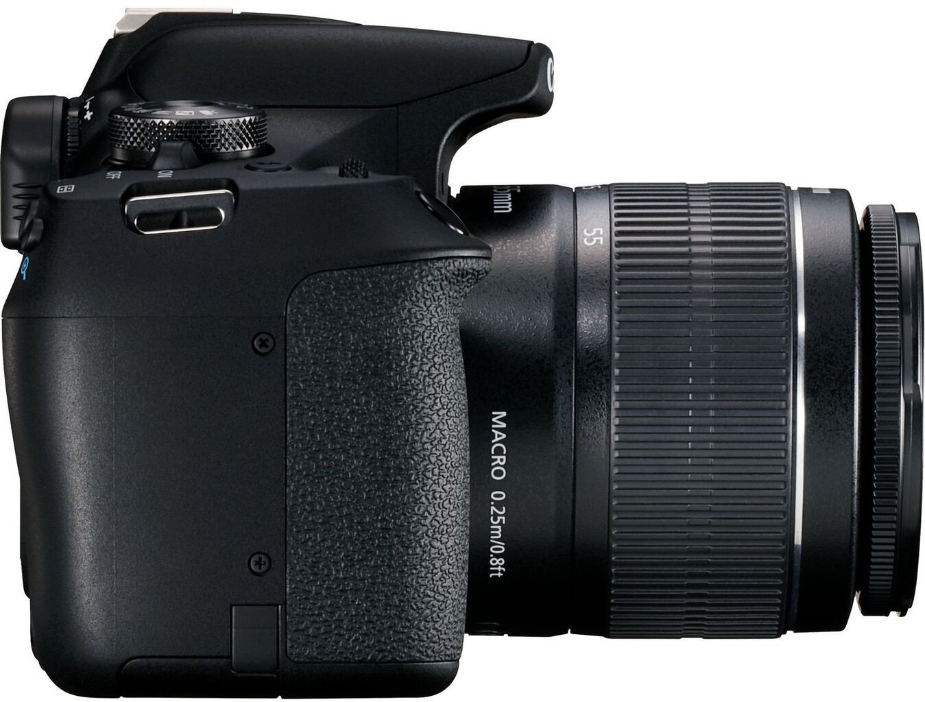 Canon EOS 2000D + 18-55mm III Kit, Black цена и информация | Digitālās fotokameras | 220.lv