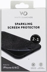 White Diamonds Sparkling Защитная пленочка для экрана с эффектом блеска для Samsung G920 Galaxy S6 (2 шт.) цена и информация | Защитные пленки для телефонов | 220.lv