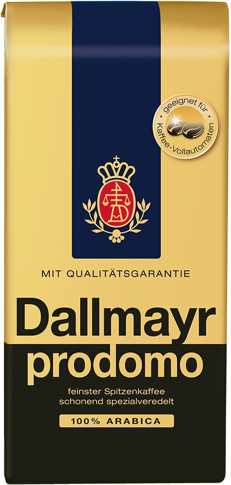 Kafijas pupiņas Dallmayr Prodomo 500g цена и информация | Kafija, kakao | 220.lv