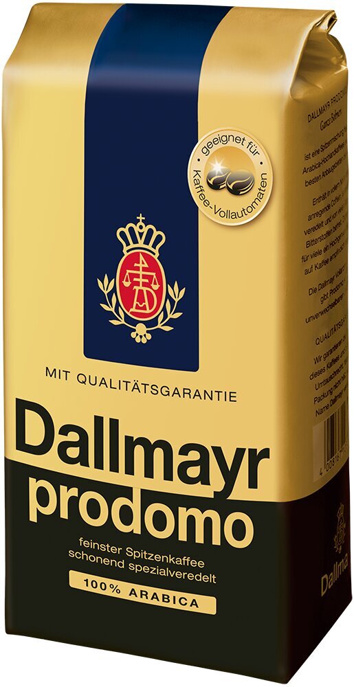 Kafijas pupiņas Dallmayr Prodomo 500g cena un informācija | Kafija, kakao | 220.lv