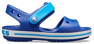 Сандалии Crocs™ для мальчиков Crocband Sandal, Cerulean Blue/Ocean цена и информация | Детские сандали | 220.lv