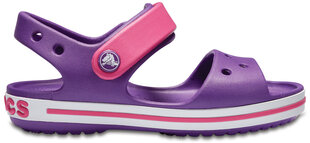 Crocs™ sandales meitenēm, Amethyst / Paradise Pink cena un informācija | Bērnu sandales | 220.lv