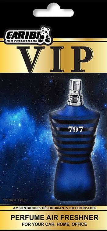 Auto gaisa atsvaidzinātājs VIP № 797 Jean Paul Gaultier "Ultra Male" цена и информация | Auto gaisa atsvaidzinātāji | 220.lv