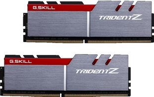 G.Skill Trident Z DDR4, 2x8 GB, 3200 MHz, CL16 (F4-3200C16D-16GTZB) цена и информация | Оперативная память (RAM) | 220.lv