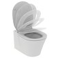 Piekarināms tualetes pods Ideal Standard Connect Air Rimless, ar soft-close vāku cena un informācija | Tualetes podi | 220.lv