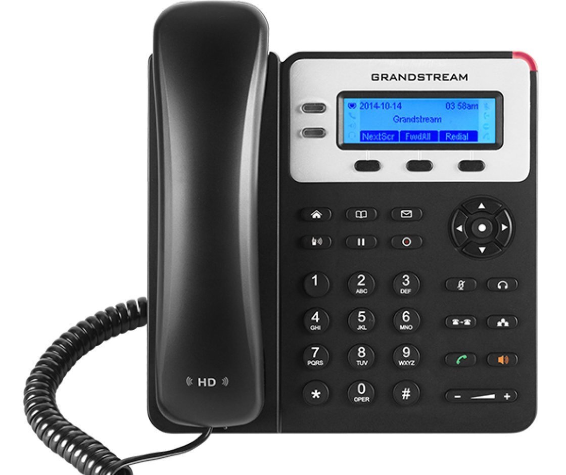 Grandstream GXP1625, melns cena un informācija | Stacionārie telefoni | 220.lv