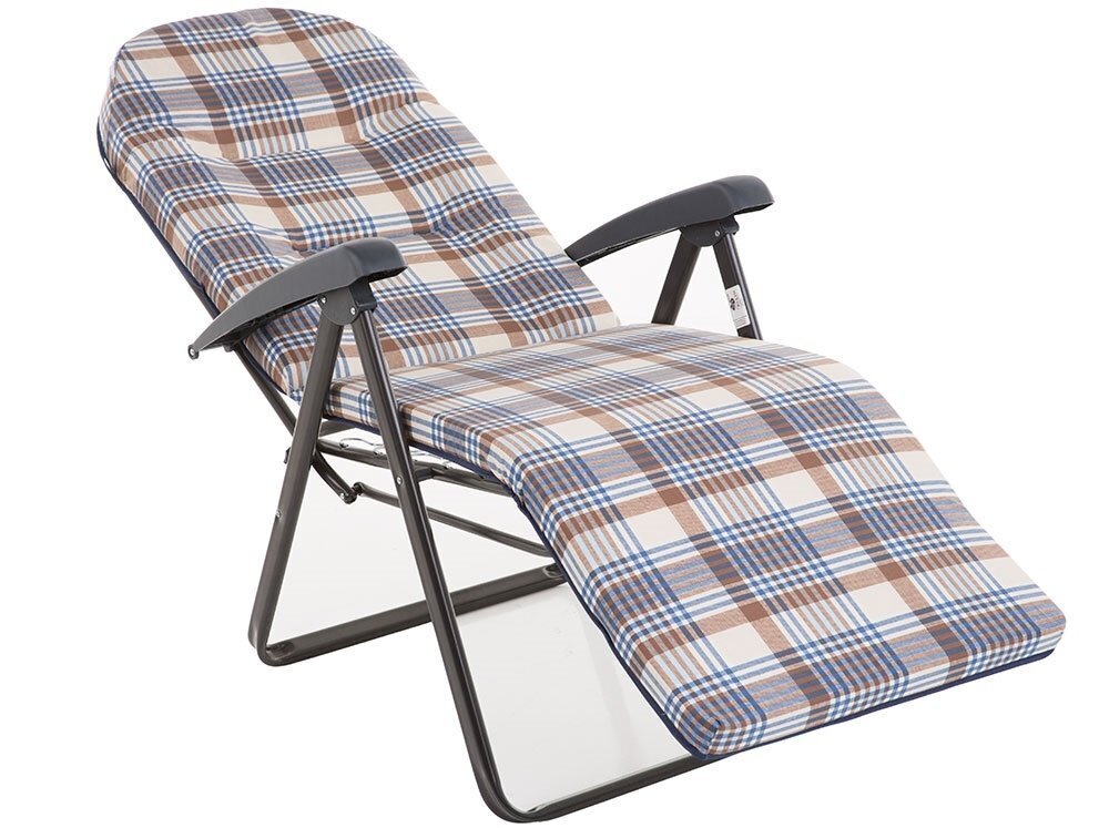 Krēsla spilvens Patio Galaxy Plus 4 / 8 cm B003-04BB, brūns cena un informācija | Krēslu paliktņi | 220.lv