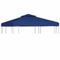 vidaXL nojumes jumta maiņas pārklājs, 3 x 3 m, 310 g/m², tumši zils цена и информация | Dārza nojumes un lapenes | 220.lv