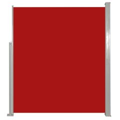 Aizslietnis Terasei, Balkonam Sarkans 160 x 0-300 cm цена и информация | Зонты, маркизы, стойки | 220.lv