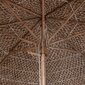 Saulessargs, 270 cm, bambuss, banānkoka lapu jumts cena un informācija | Saulessargi, markīzes un statīvi | 220.lv