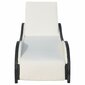vidaXL sauļošanās zvilnis ar matraci, brūna PE rotangpalma cena un informācija | Sauļošanās krēsli | 220.lv