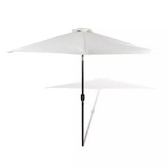 Уличный зонт, белый цена и информация | Зонты, маркизы, стойки | 220.lv