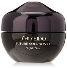 Nakts Sejas krēms no grumbām Shiseido Future Solution LX, 50 ml cena un informācija | Sejas krēmi | 220.lv