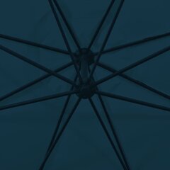 vidaXL dārza saulessargs, 3,5 m, zils цена и информация | Зонты, маркизы, стойки | 220.lv