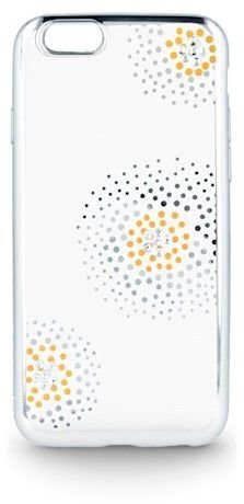 Aizsargvāciņš TelForceOne Beeyo Flower Dots, piemērots Huawei Y6 2017 / Y5 2017 telefonam, sudrabains цена и информация | Telefonu vāciņi, maciņi | 220.lv