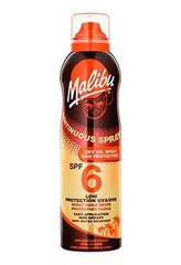 Malibu Continuous Spray Dry Oil SPF6 saules aizsardzības sprejs 175 ml цена и информация | Кремы от загара | 220.lv