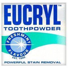 Attīrošs zobu pulveris Eucryl Freshmint 50 g cena un informācija | Zobu pastas, birstes | 220.lv