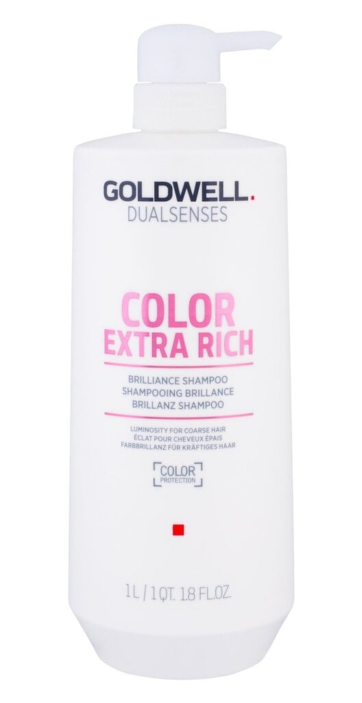 Šampūns krāsotiem matiem Goldwell Dualsenses Color Extra Rich, 1000 ml cena un informācija | Šampūni | 220.lv