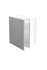 Подвесной кухонный шкафчик Halmar Vento GC 60/72 с сушилкой для посуды, серый/белый цена и информация | Кухонные шкафчики | 220.lv