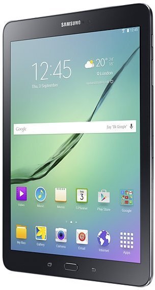 Samsung Galaxy Tab S2 (2016) T813 9.7", WiFi, Melns цена и информация | Planšetdatori | 220.lv