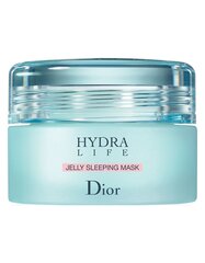 Ночная маска для лица Dior Hydra Life Jelly Sleeping 50 мл цена и информация | Маски для лица, патчи для глаз | 220.lv